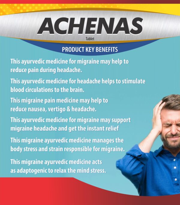Achenas - 60 Tablets - Image 3
